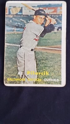 Al Pilarcik 1957 Topps #311 Orioles - Image 1 of 4