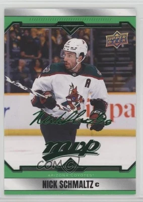 2024-25 Upper Deck MVP Green Script Nick Schmaltz #180 - Image 1 of 2
