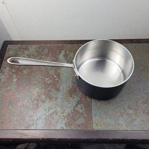 All-Clad LTD Anodized Stainless Steel Pot Saucepan 4 QT No Lid - Picture 1 of 20