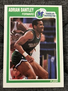 1989-90 Fleer Adrian Dantley Dallas Mavericks #33 - Bild 1 von 1