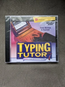 TYPING TUTOR 7 Simon & Schuster CD-ROM NEUF SCELLÉ PC Windows 95 -3.1 - Mac - Photo 1/2