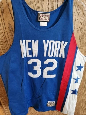 Camiseta Clásica De Colección Julius Erving New York Nets Madera 1975-1976 Talla Med Foto 1 de 4