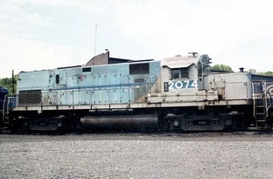 CR conrail C-420 2074 original mounted railroad negative - Picture 1 of 1