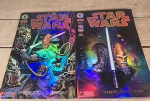 STAR WARS PRELUDE TO REBELLION #4 And #1 Of 6 NM Dark Horse Foil Cover 1999 - Bild 1 von 3