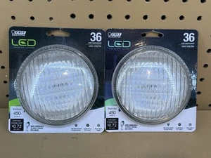 2 FEIT Electric 36-Watt PAR 36 LED G53 Landscape Lighting Base Bulbs Brand New - Picture 1 of 2