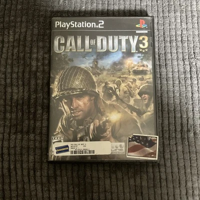 Call of Duty 3 (Sony PlayStation 2, 2006) Complete Tested Working - Rental Box - Image 1 of 4