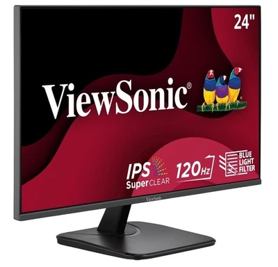 Viewsonic VA2456A-MHD - 24" LED Monitor- IPS - 120hz - EyeProtect - Image 1 of 4