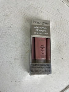 Neutrogena Blush Womens 0.4oz/11.3g Shimmer Sheers All Over Color Rapture 55 USA - Picture 1 of 9