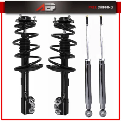 Fits 2011-2014 Toyota Sienna FWD Front Struts Coil Spring Assembly & Rear Shocks - Image 1 of 4