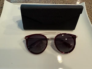 PRIVE REVAUX X MADELAINE The ROGUE Polarized Sunglasses BURGUNDY - Picture 1 of 2