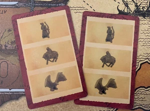 Risk Lord of the Rings Trilogy Edition Game Replacement Parts WILD CARDS 2 - Picture 1 of 2