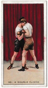 Carreras - 'The Science of Boxing Series (Black Cat)' (1914) - A Double Clinch - Picture 1 of 2
