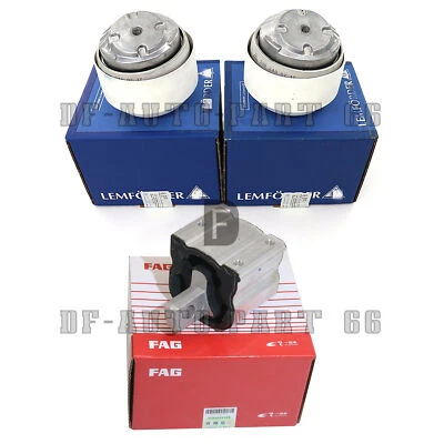 3 PIEZAS MONTAJE MOTOR Y TRANS APTO PARA MERCEDES-BENZ CL500 CL550 CL63 AMG 5.5L 6.3L Foto 1 de 4