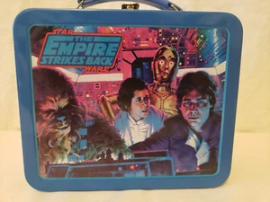 Star Wars Lays Cards/Medallion in Mini Lunchbox Tin Hallmark Empire Strikes Back - Picture 1 of 9