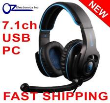SADES SA923 HAMMER 7.1 channel PC Gaming Headset Headphones Noise Cancel Mic USB