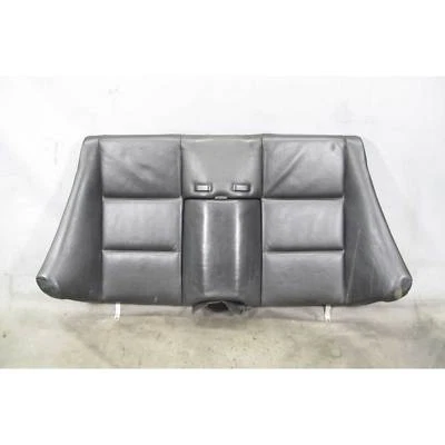BMW E46 M3 2001-2006 convertible asiento trasero respaldo cojín cuero negro usado OE Foto 1 de 4