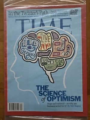 Time Magazine 2011 The Science Of Optimism Tornado Twisters Path NEW SEALED - Image 1 of 2