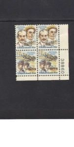 US Scott #C91-2 Plate Block Fine/Very Fine MNH Cat. Value $2.75 #560x - Picture 1 of 1