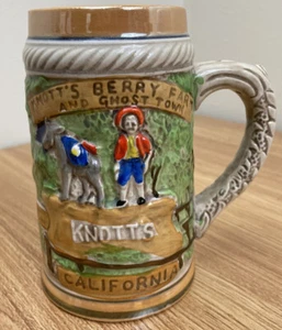 Vintage Knott's Berry Farm Ghost Town Beer Mug - Picture 1 of 5
