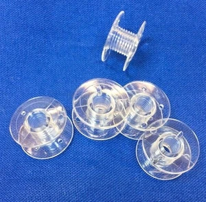 Typ 15K Kunststoff Haushaltsnähmaschinenspulen ~ Universalbeschlag (5er Pack) - Bild 1 von 1