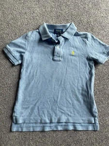 POLO RALPH LAUREN Ragazzi (3 Anni) Blu Pallido Bambini Cotone USATA 3/3T - Foto 1 di 3