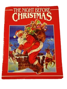 The Night Before Christmas by Clement C. Moore 1984 Vintage IDEALS Paperback - Picture 1 of 17