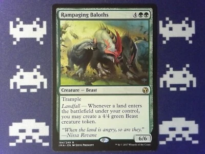 Rampaging Baloths	 Iconic Masters - Magic the Gathering Green - Image 1 of 2