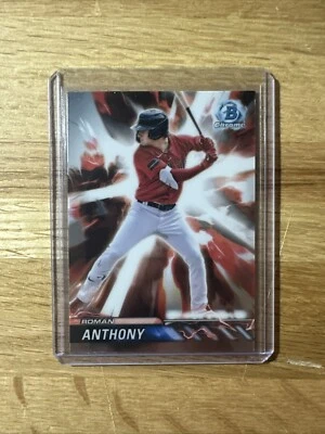 2024 Bowman Chrome Roman Anthony Plasma Power - Red Sox - Image 1 of 2