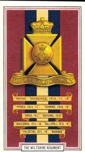 40106/ Gallerher Ltd. - Distintivi Esercito - n. 40 - Il reggimento Wiltshire - Foto 1 di 1
