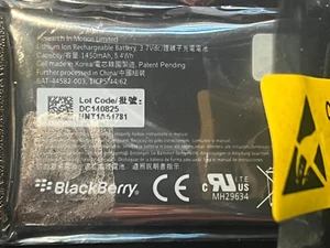 BlackBerry JS1 battery BAT-44582-003 / 441450 mAh / Curve 9220 9230 9310 9310 - Photo 1 sur 1