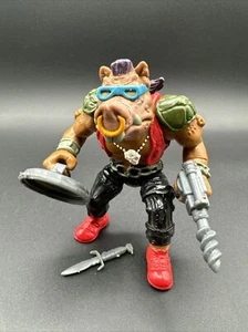 TMNT Bebop Hard Head 1988 100% Completo Teenage Mutant Ninja Turtles Playmates - Foto 1 di 3