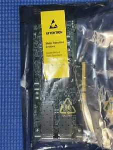 Carte réseau Dell Broadcom BCM57412 57412 10 Go SFP + double port 0YR0VV YR0VV - Photo 1/6