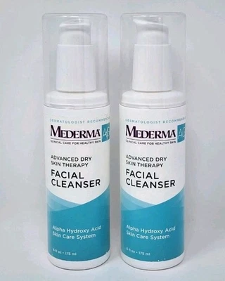 Mederma Advanced Dry  Skin Therapy Facial Cleanser Alpha Hydroxy Acid (2 Pack) - Image 1 of 4