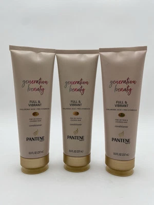 Pantene Generation Beauty Full Vibrant Sulfate Free Conditioner Lot 3 Hyaluronic - Image 1 of 4