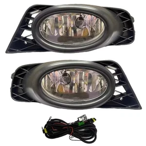 Fog Lamp Set for Honda Civic Type 2 with Bulb Complete Kit Pair 2010-2013 Models - Picture 1 of 3