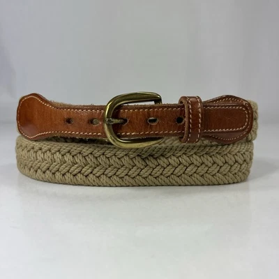 Cinturón trenzado cuerda beige - para mujer talla 32 Foto 1 de 4