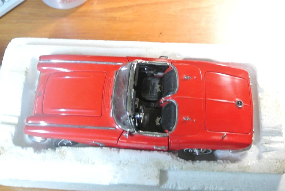 DANBURY MINT 1/43 CORVETTES, LOT/10, C-1 SERIES, 1953-1962. 50th ANN.SERIES - Image 1 of 4