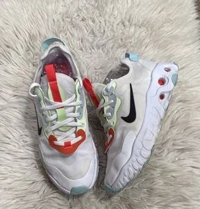 Size 9.5 - Nike React Art3mis White Crimson Volt W - Picture 1 of 11