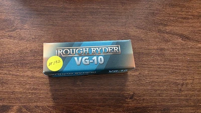 Faca dobrável Rough Rider VG-10 Stockman RR2102 -- Nova na caixa - Imagem 1 de 3