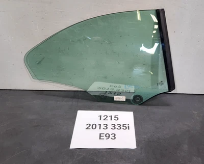 ✅ 07-13 原始设备制造商宝马 E93 335 M3 可转换右后乘客窗玻璃透明 — 第 1/4 张图片