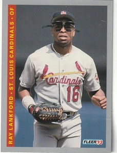 FREE SHIPPING-MINT-1993 Fleer Ray Lankford St. Louis Cardinals #127 - Picture 1 of 1