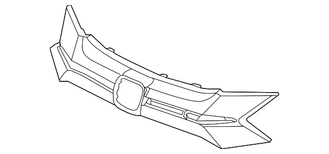 Honda HR-V 2016-2018 genuino - parrilla delantera moldeada 71122-T7A-000 Foto 1 de 2