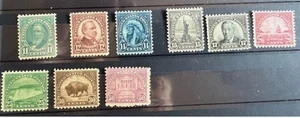 1931 US SC 692-701 Set of 10 Rotary 11x10.5 - MNH VF/XF Gem - Picture 1 of 2