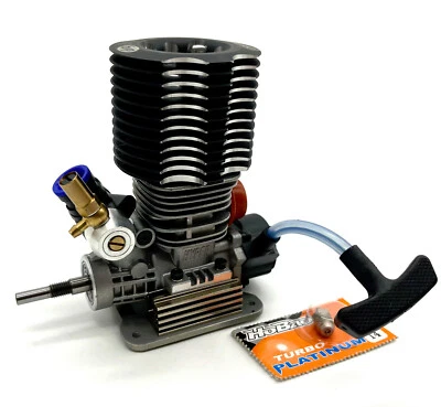 HoBao 1/8 Hyper SS - BIG BLOCK .28 ENGINE with Pull Start Mac Star 28 HB-SS-C28 - Image 1 of 4