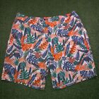 Johnnie-O Swim Shorts Lined Trunks Floral Hawaiian (Mens XL)