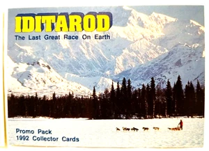 * Iditarod Schlittenhund Rennkarte Sammelkarte Prototyp Kartenset 1992 Motor Art - Bild 1 von 7