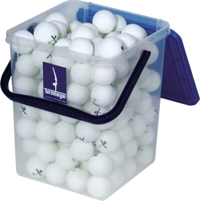 TURNMEYER® Tischtennisbälle 120 Stück im Eimer