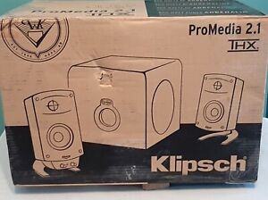 Klipsch ProMedia 2.1 THX Computer Speaker System w/ Powered Subwoofer