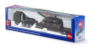MAN HEAVY HAULAGE TRUCK WITH TANK -  1:87 SCALE MODEL