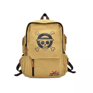 Anime One Piece Backpack Student School Laptop Bag Shoulder Bag Travel Bag - Picture 1 of 10